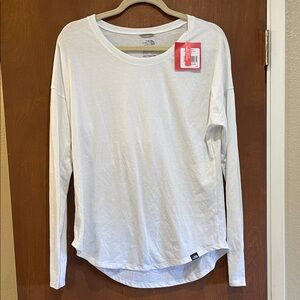 The North Face White Long Sleeve Shirt